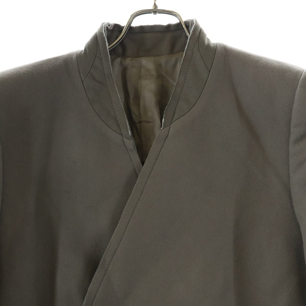 Rick Owens(リックオウエンス) 19AW Wool Larry Rolf Peacoat ウール ラリー 1B コート チャコール RR19F4907-DDW1A