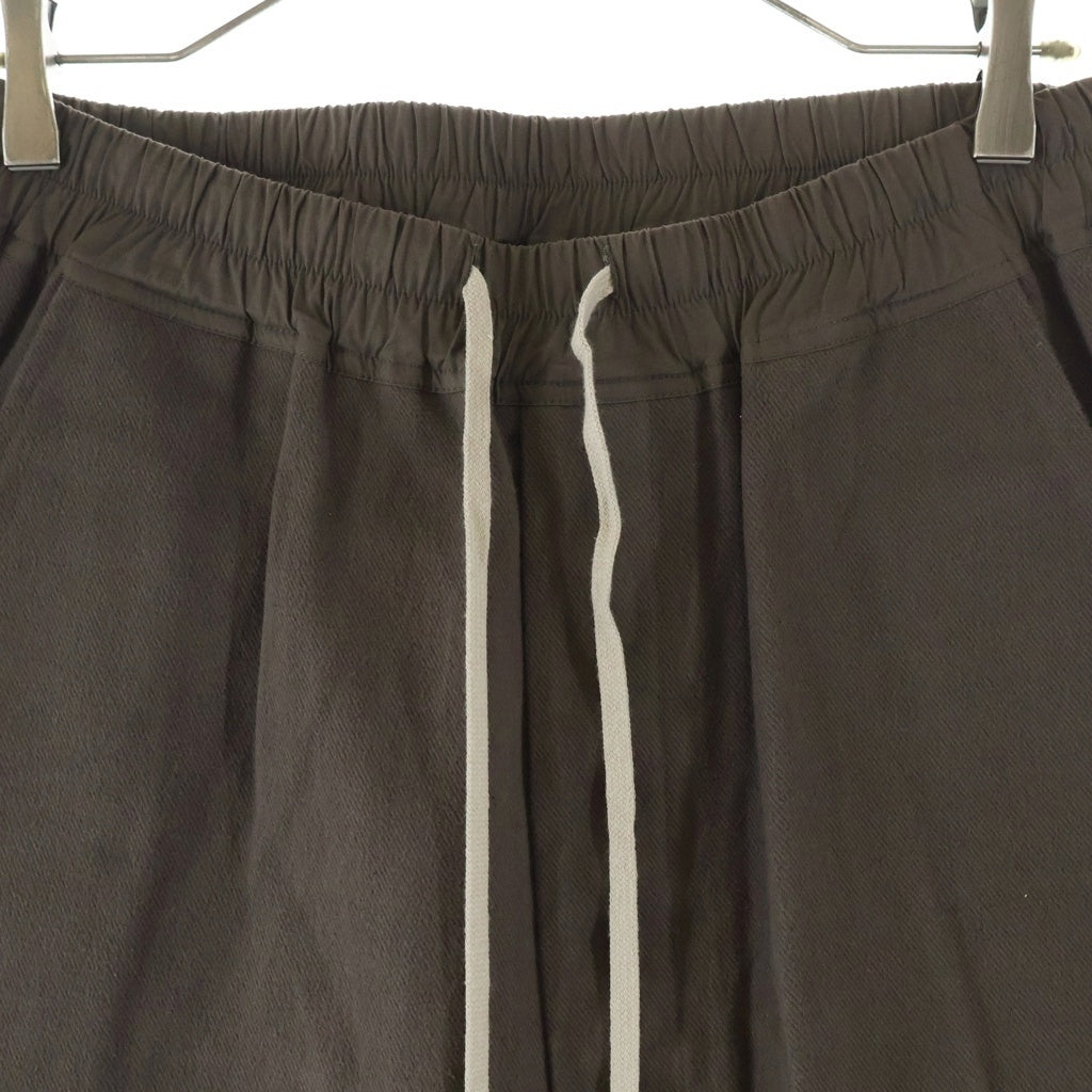 Rick Owens(リックオウエンス) 19AW ドローストリング サルエル ロングパンツ ブラウン RU19F4380-CF