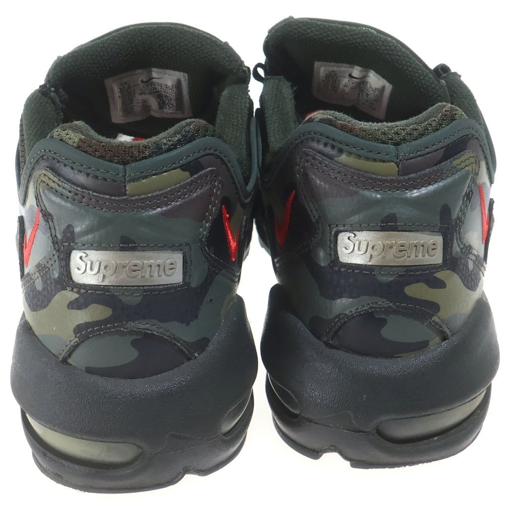 NIKE(ナイキ) ×SUPREME AIR MAX 96 DARK ARMY CAMO CV7652-300 シュプリーム エアマックス96 ローカットスニーカー グリーン US10.5/28.5cm
