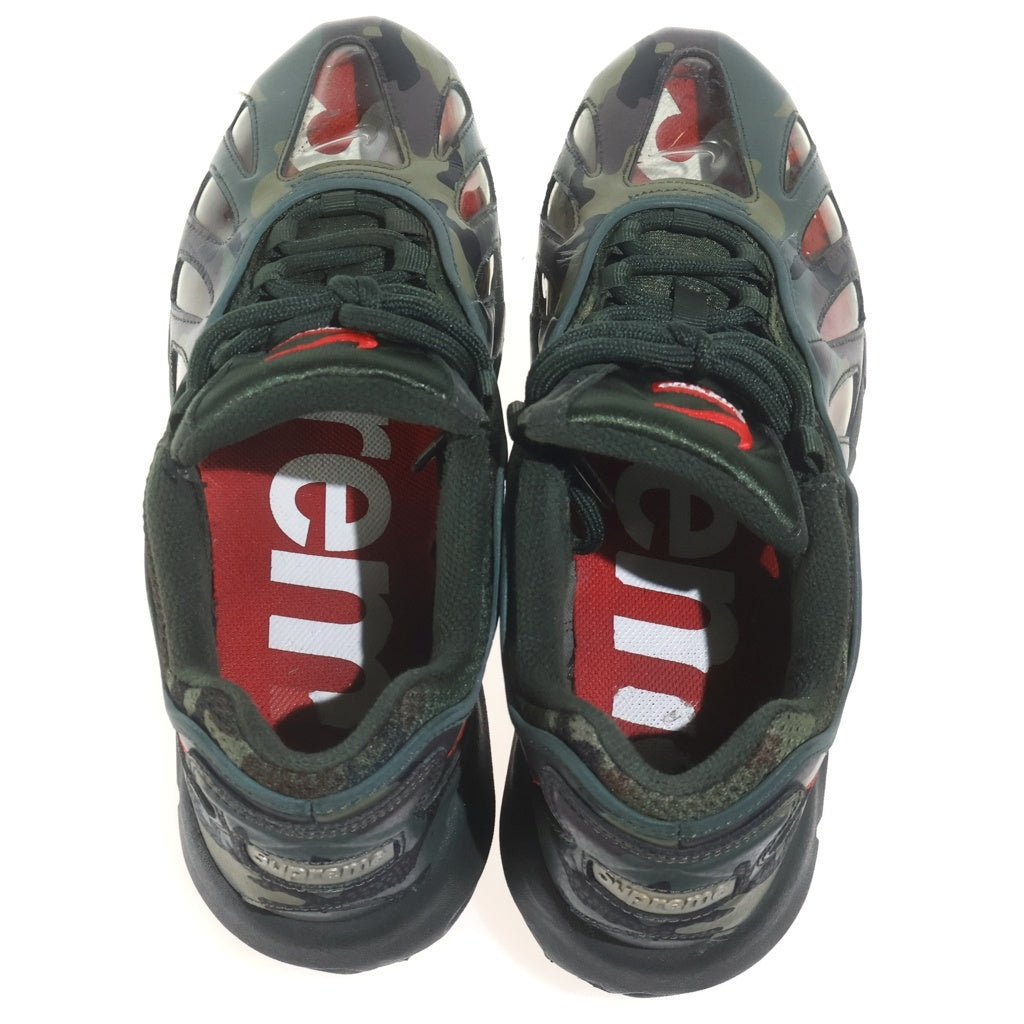 NIKE(ナイキ) ×SUPREME AIR MAX 96 DARK ARMY CAMO CV7652-300 シュプリーム エアマックス96 ローカットスニーカー グリーン US10.5/28.5cm