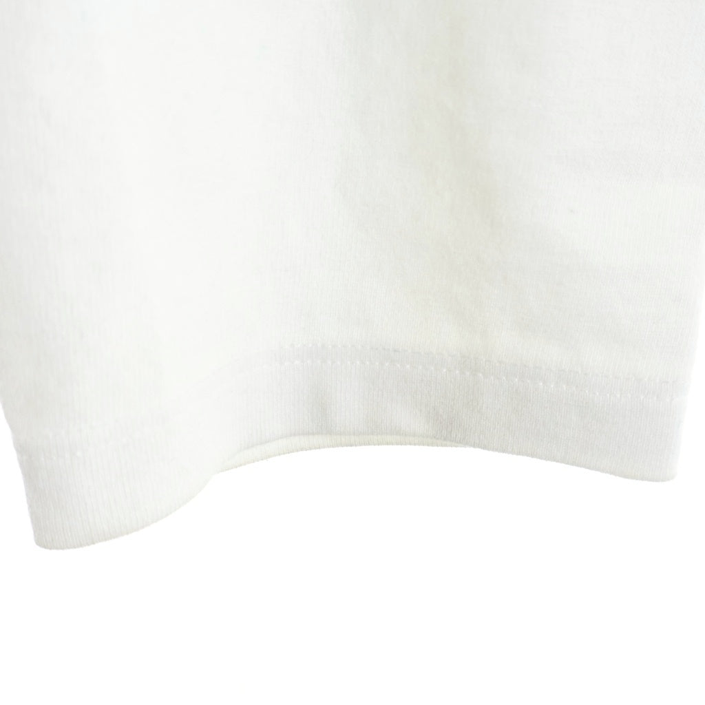 PRADA(プラダ) オーバルロゴ ボートネック コットン 長袖Tシャツ カットソー ホワイト レディース 34658 S000