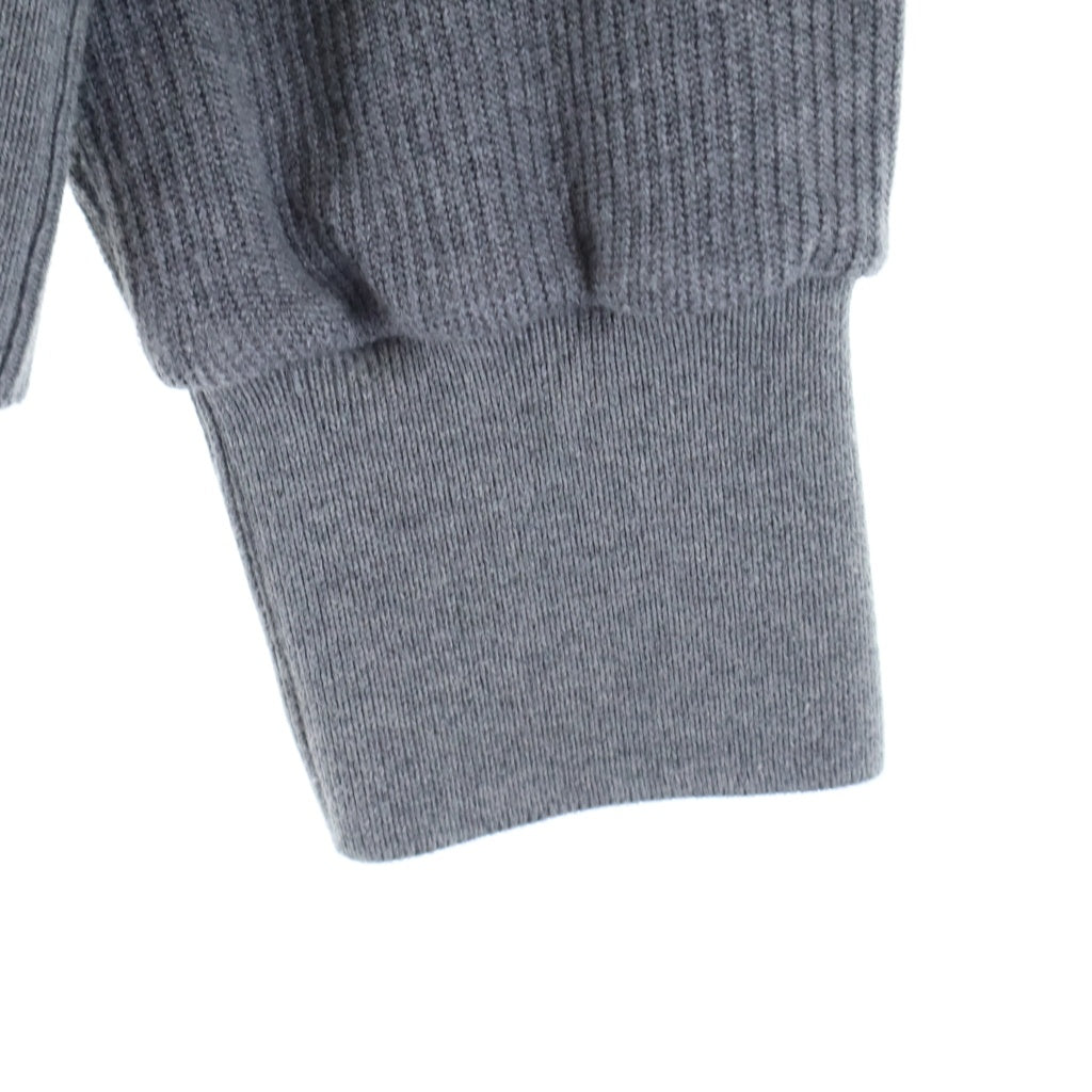 THOM BROWNE(トムブラウン) 4BAR コットン ニット Vネック カーディガン グレー MJT513A-J0191-055 レディース