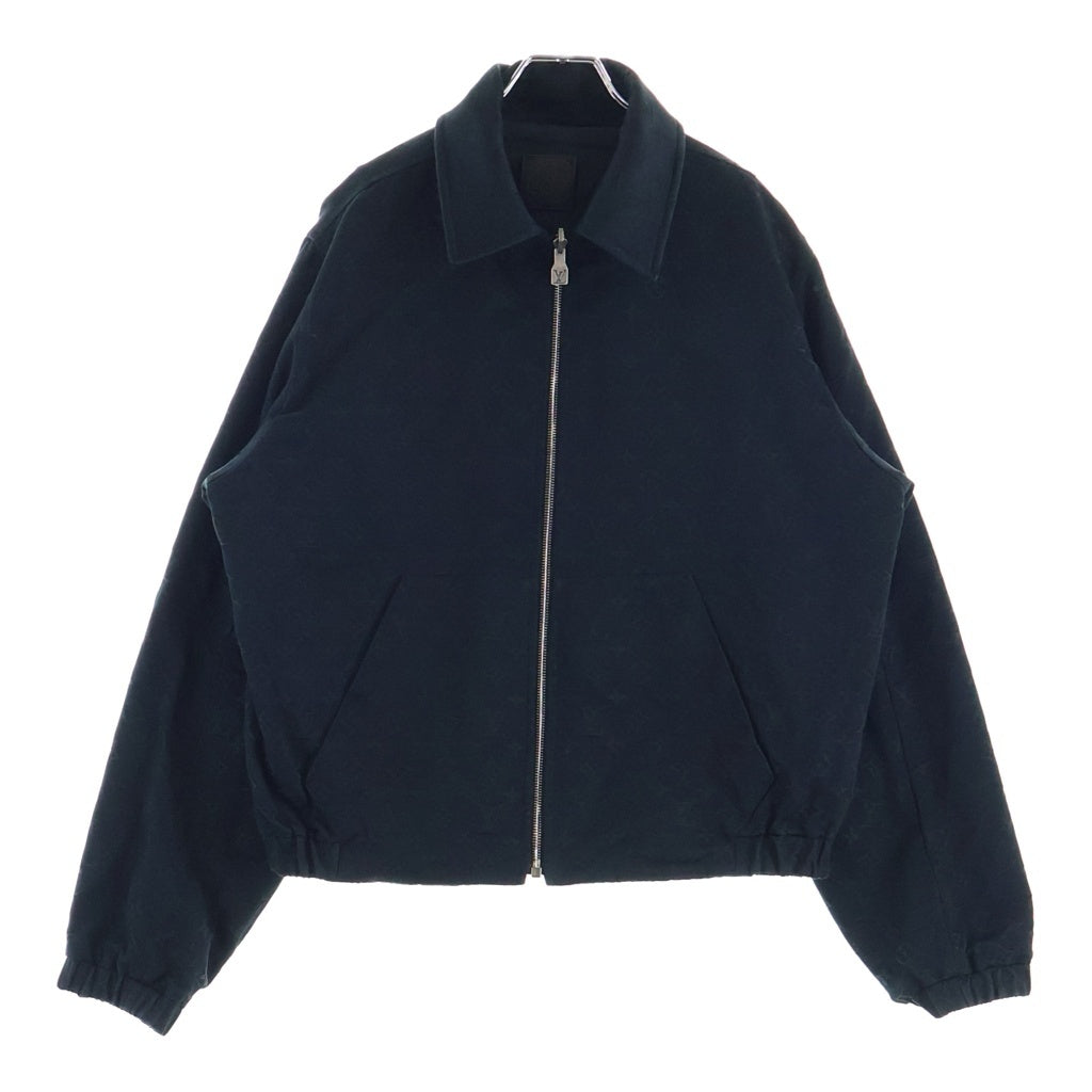 LOUIS VUITTON(ルイヴィトン) 25AW 裏地モノグラム総柄 ジップアップ リバーシブル ブルゾン ジャケット ブラック RM252ME SAI HTB30W
