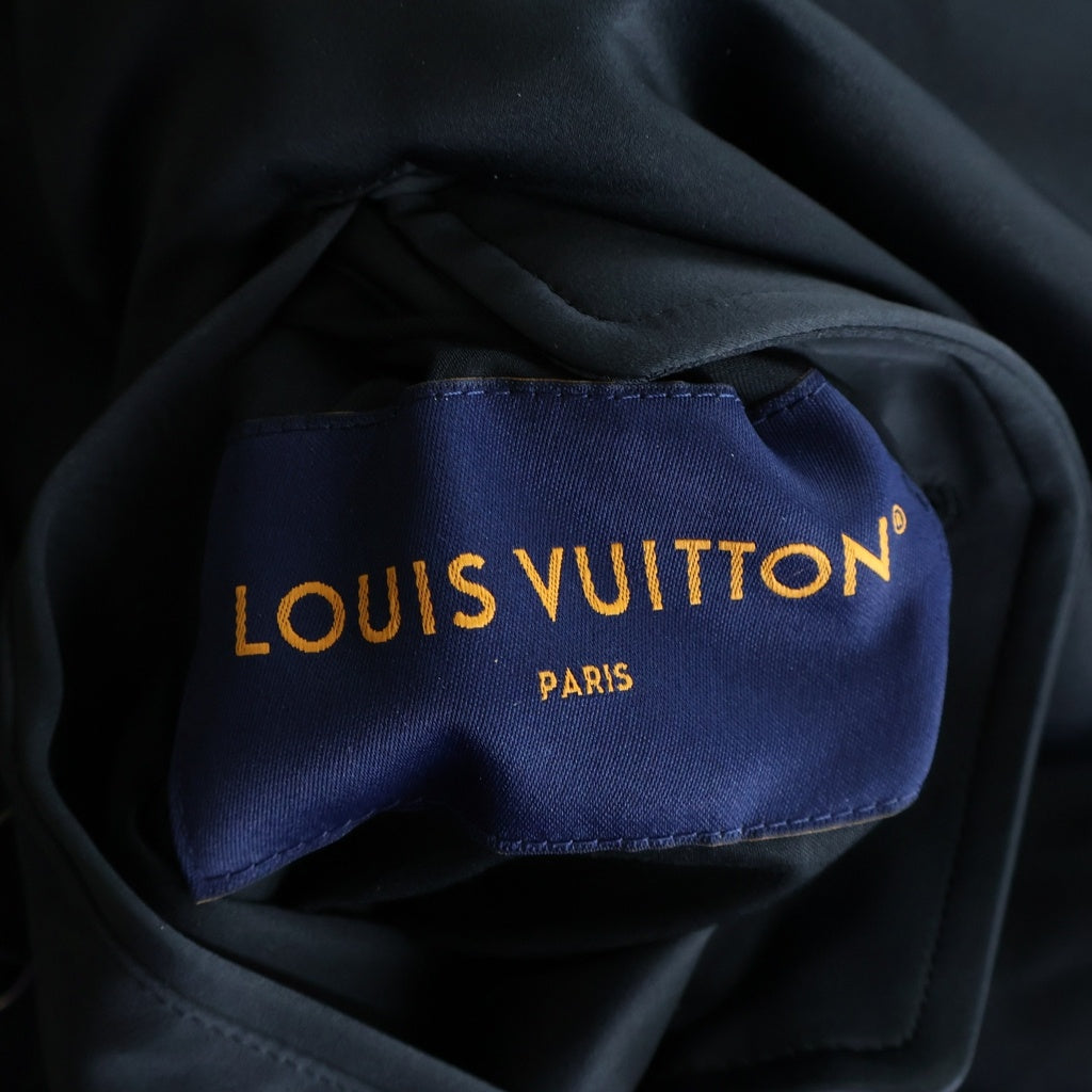 LOUIS VUITTON(ルイヴィトン) 25AW 裏地モノグラム総柄 ジップアップ リバーシブル ブルゾン ジャケット ブラック RM252ME SAI HTB30W