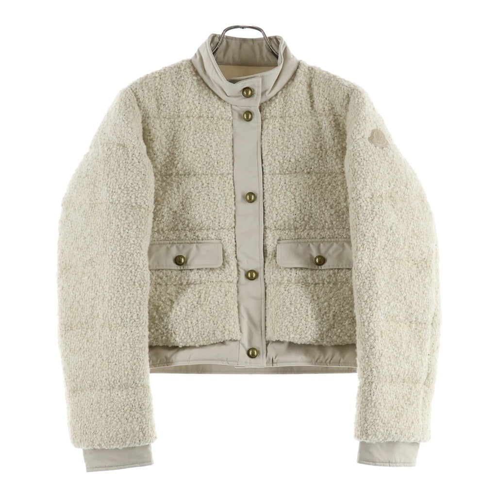 MONCLER(モンクレール) 25AW BLANDY ブランディ ウール ダウンジャケット レディース ベージュ K20931A00193