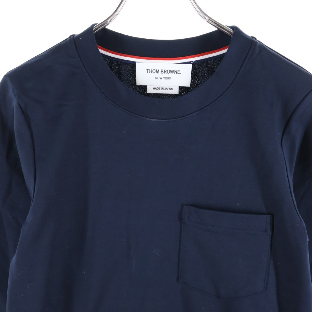 THOM BROWNE(トムブラウン) ポケット ワンピース ドレス レディース ネイビー FJD064A-06840415