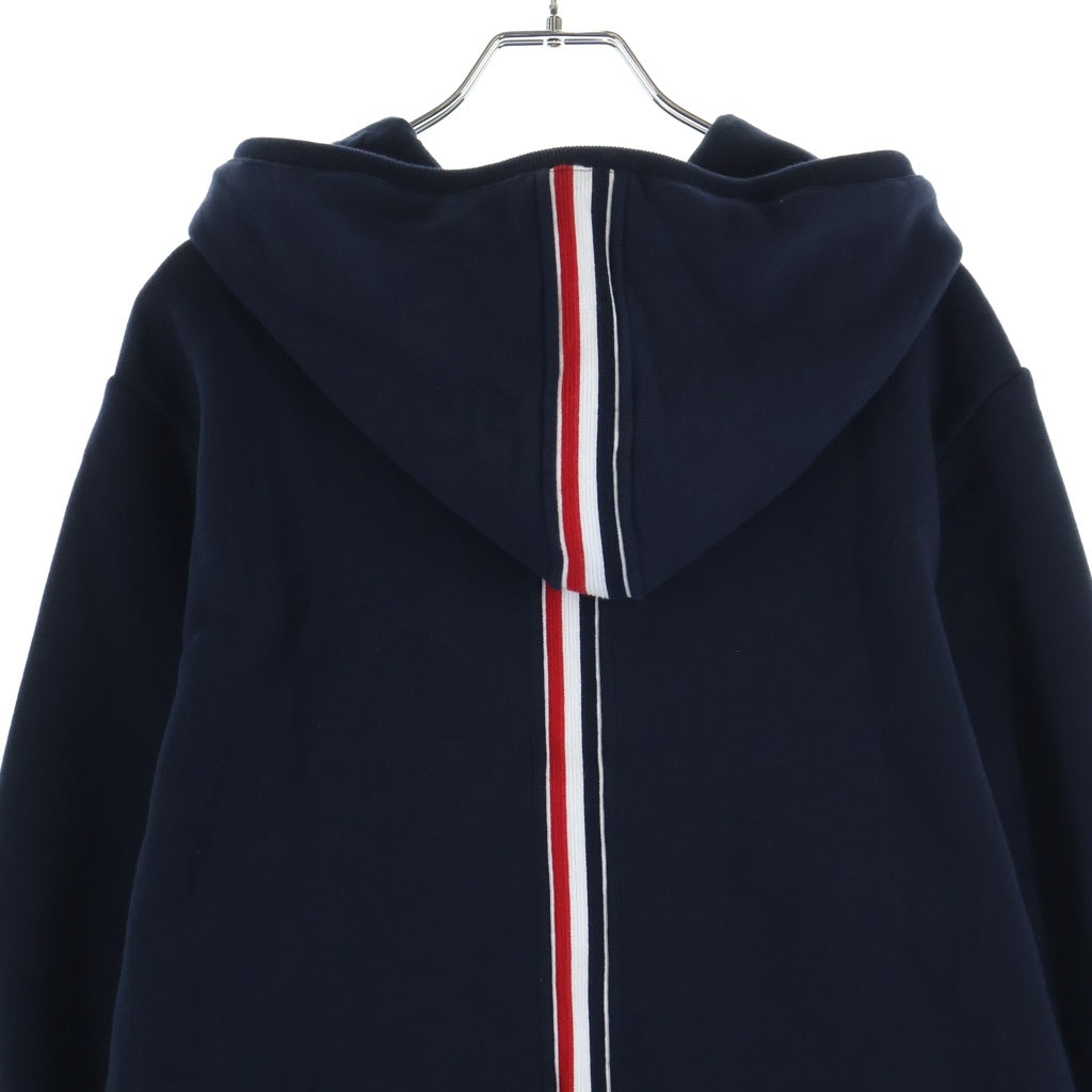 THOM BROWNE(トムブラウン) クラシック ジップアップ スウェットパーカー ネイビー レディース MJT153A-03377-415