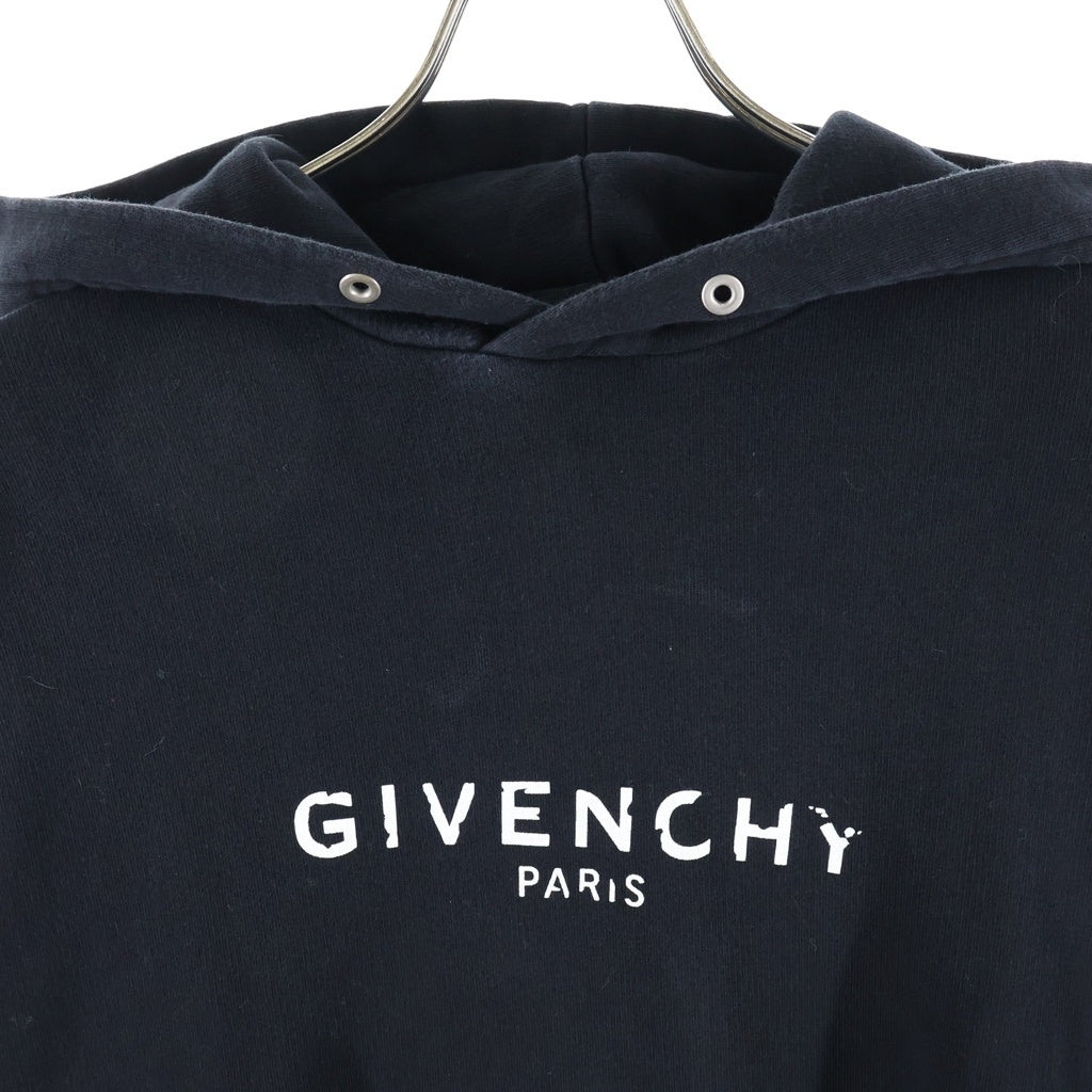 GIVENCHY(ジバンシィ) ロゴ スウェット プルオーバーパーカー ブラック BM700R30AF