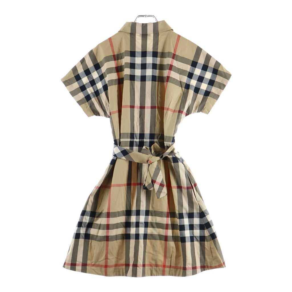 BURBERRY(バーバリー) ノヴァチェック シャツ ワンピース ドレス ブラウン 8053855 レディース