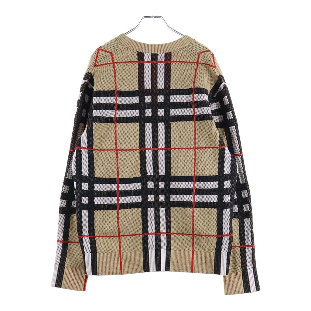 BURBERRY(バーバリー) ノヴァチェック ニット カーディガン ブラウン 8070353 レディース