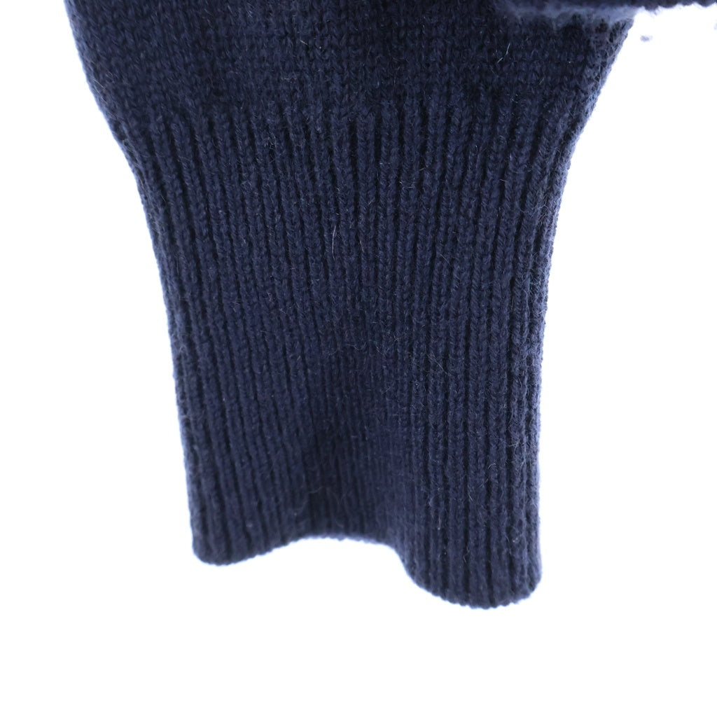 LOUIS VUITTON(ルイヴィトン) 24SS ショルダーチェーンジップ カシミア ニットセーター レディース ネイビー RW241WW FZ3 FQKL14