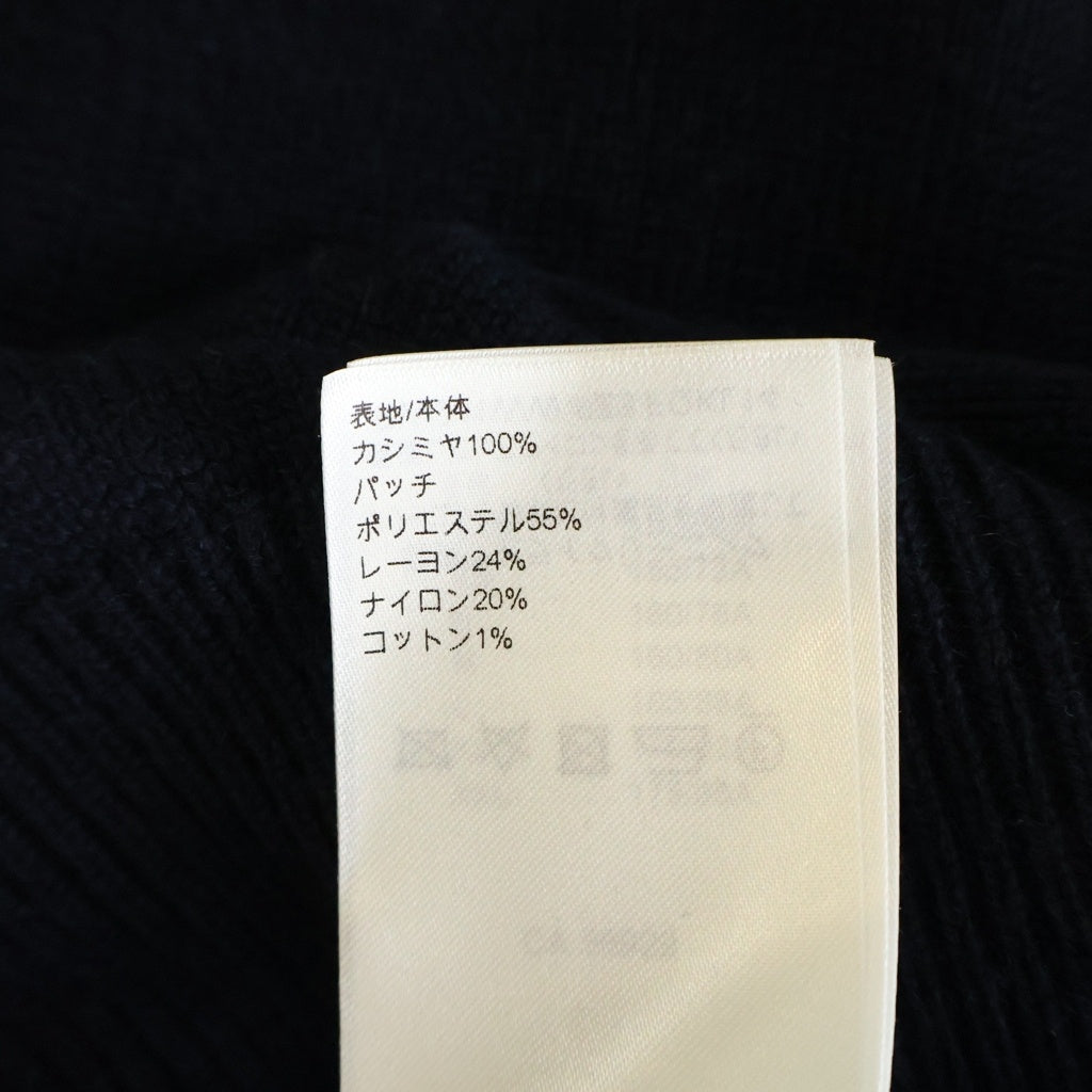 LOUIS VUITTON(ルイヴィトン) 24SS ショルダーチェーンジップ カシミア ニットセーター レディース ネイビー RW241WW FZ3 FQKL14
