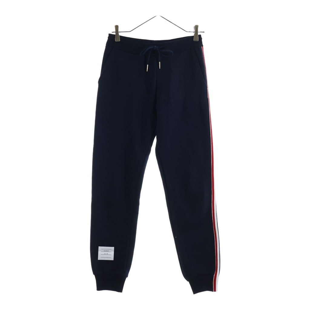 THOM BROWNE(トムブラウン) サイドライン トレーニング ジョガーパンツ スポーツトラウザーズ ネイビー レディース FJQ024A-03377415