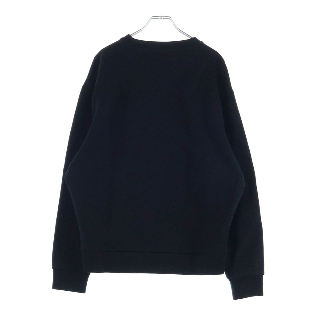 PRADA(プラダ) トライアングルプレート テクニカルコットン スウェット 長袖シャツ トレーナー ブラック UJL90B S000 110Q レディース