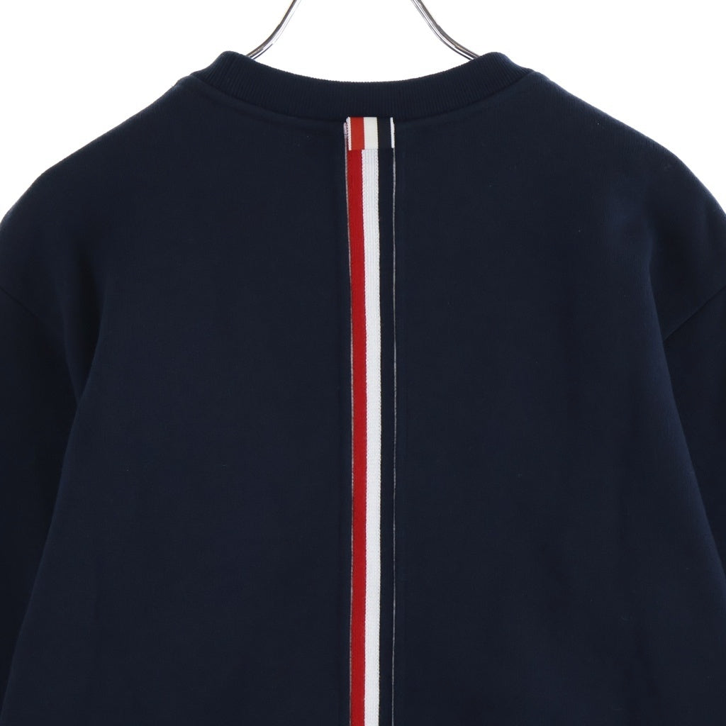 THOM BROWNE(トムブラウン) クラシックバックストライプ ループバック クルーネック スウェットトレーナー ネイビー FJT070A-03377-415 レディース