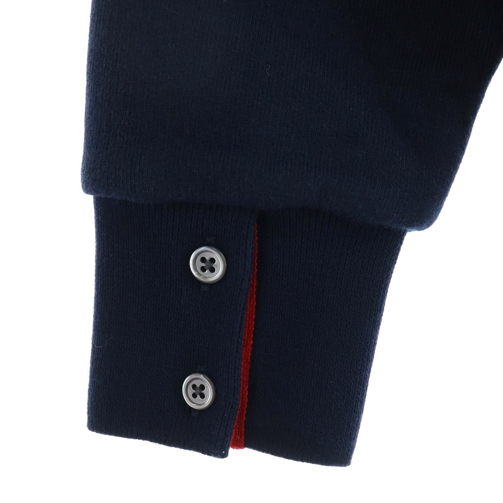 THOM BROWNE(トムブラウン) クラシックバックストライプ ループバック クルーネック スウェットトレーナー ネイビー FJT070A-03377-415 レディース