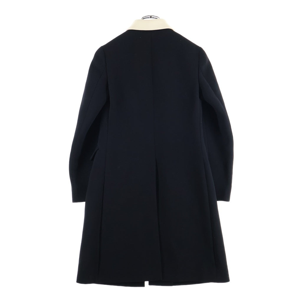 PRADA(プラダ) フロントビブ ウールコート レディース ブラック P646E S162 1JWB