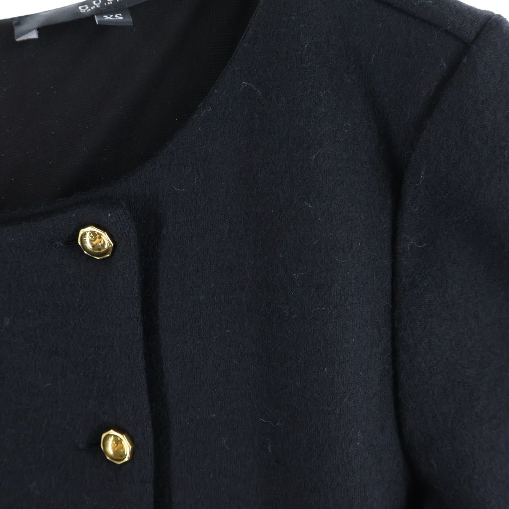 GUCCI(グッチ) Wool Dress 金ボタン ウールドレス ワンピース ブラック 310717 X1219 レディース