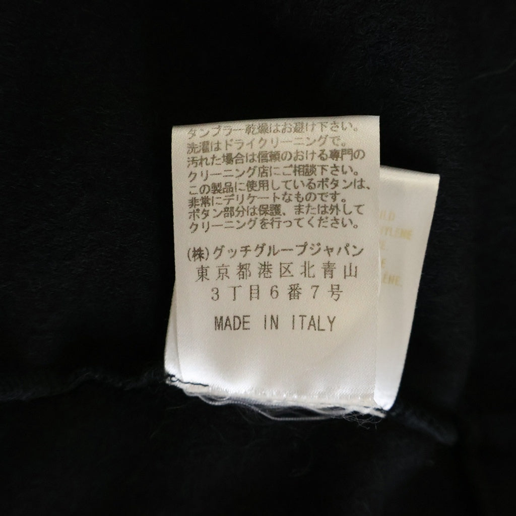 GUCCI(グッチ) Wool Dress 金ボタン ウールドレス ワンピース ブラック 310717 X1219 レディース