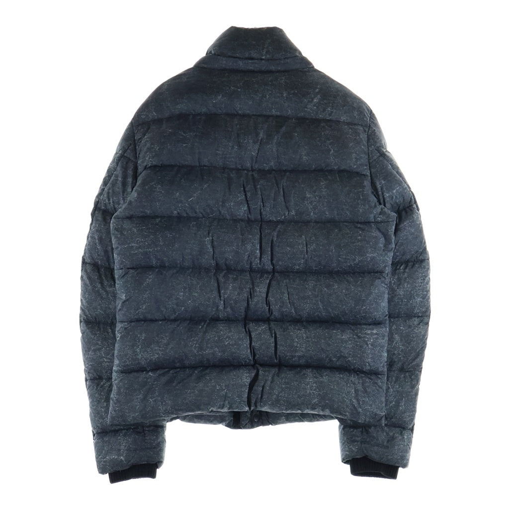 ARMANI COLLEZIONI(アルマーニ コレツィオーニ) ナイロン ジップアップ 中綿 パファージャケット ブラック