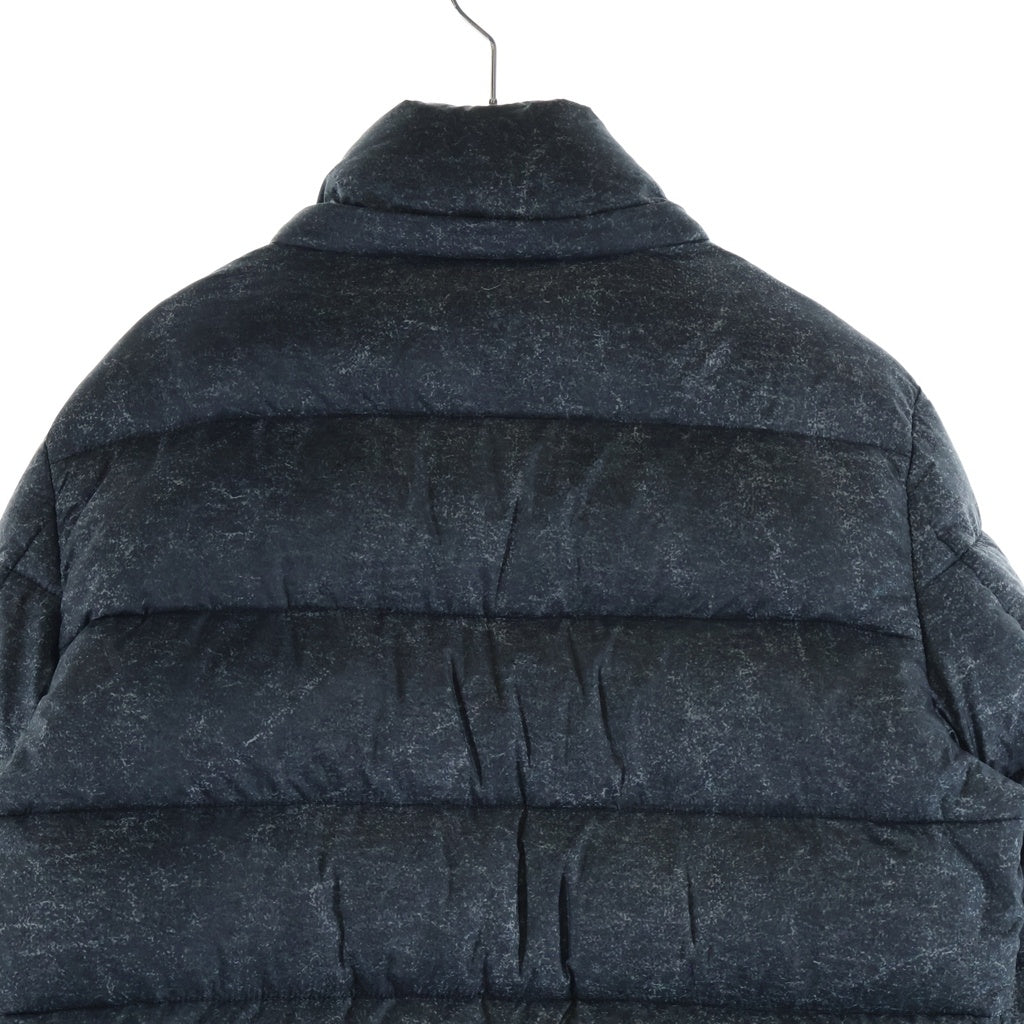 ARMANI COLLEZIONI(アルマーニ コレツィオーニ) ナイロン ジップアップ 中綿 パファージャケット ブラック