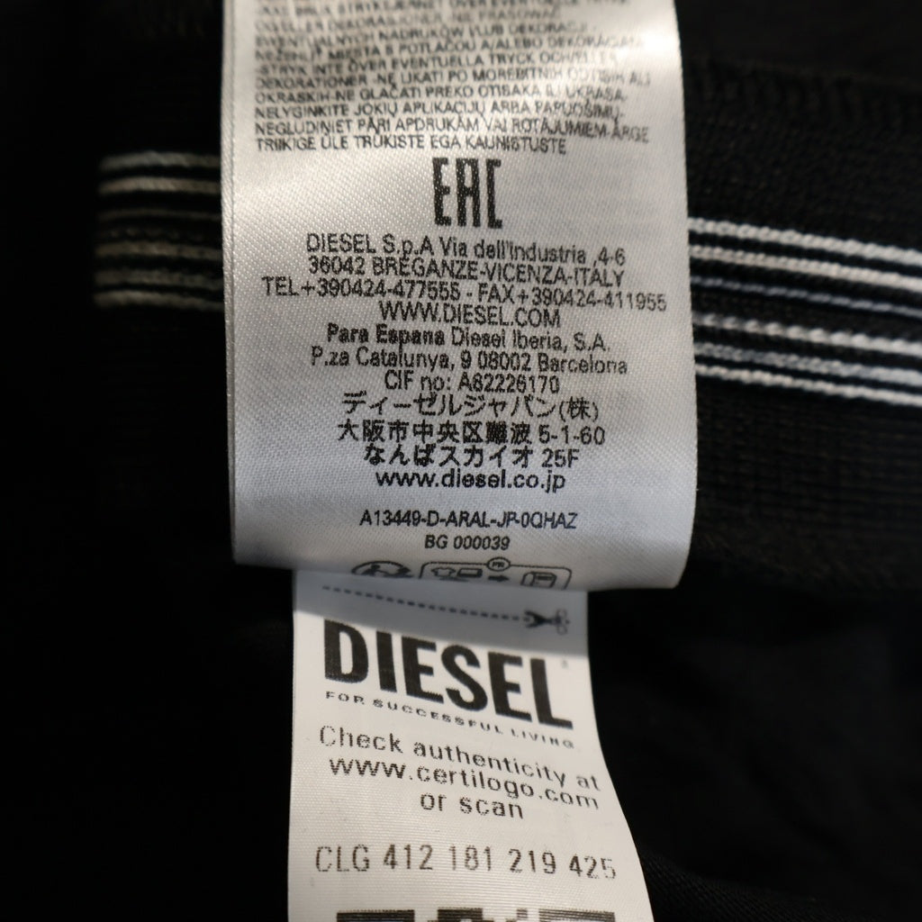 DIESEL(ディーゼル) D-ARAL-JP プリント フーデット ドレス/ワンピース グレー レディース A13449