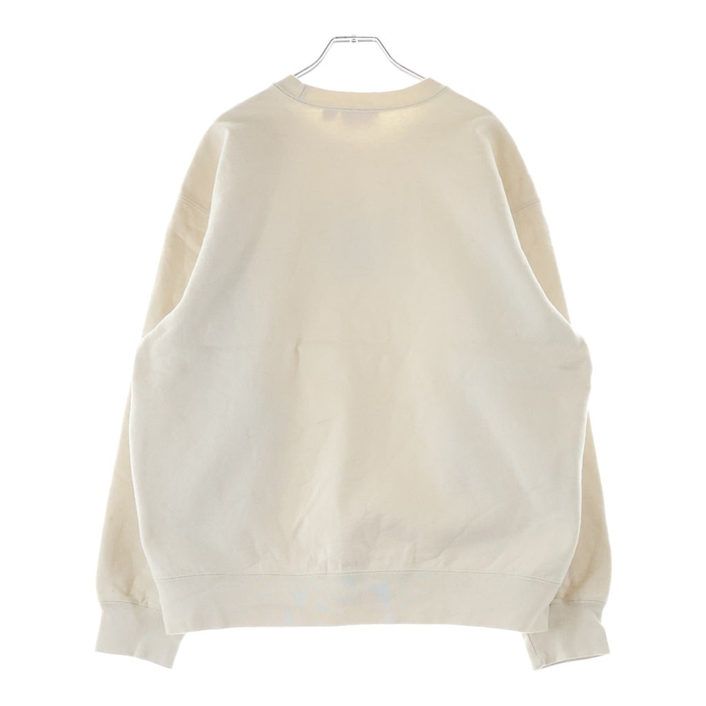 SUPREME(シュプリーム) 22SS Overlap Crewneck オーバーラップクルーネックスウェットトレーナー ホワイト