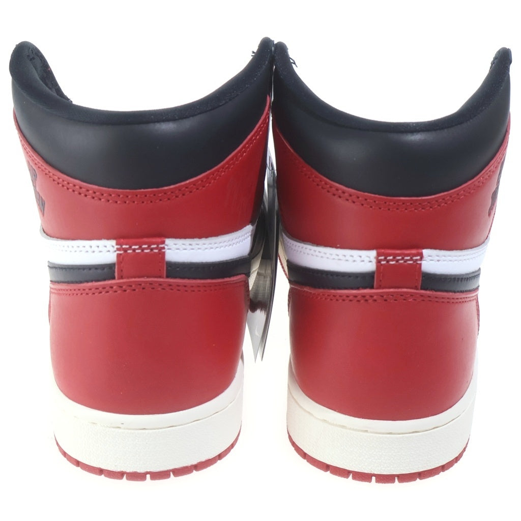 NIKE(ナイキ) AIR JORDAN 1 RETRO HIGH OG BLACK TOE REIMAGINED DZ5485-106 エアジョーダン1 ハイカットスニーカー US8.5/26.5cm