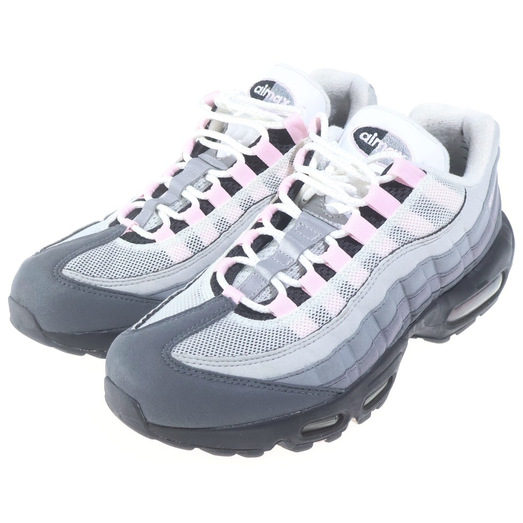 NIKE(ナイキ) AIR MAX 95 GUNSMOKE PINK FOAM CJ0588-001 エアマックス95 ガンスモーク ピンク フォーム ローカットスニーカー ホワイト/グレー/ピンク US7.5/25.5cm