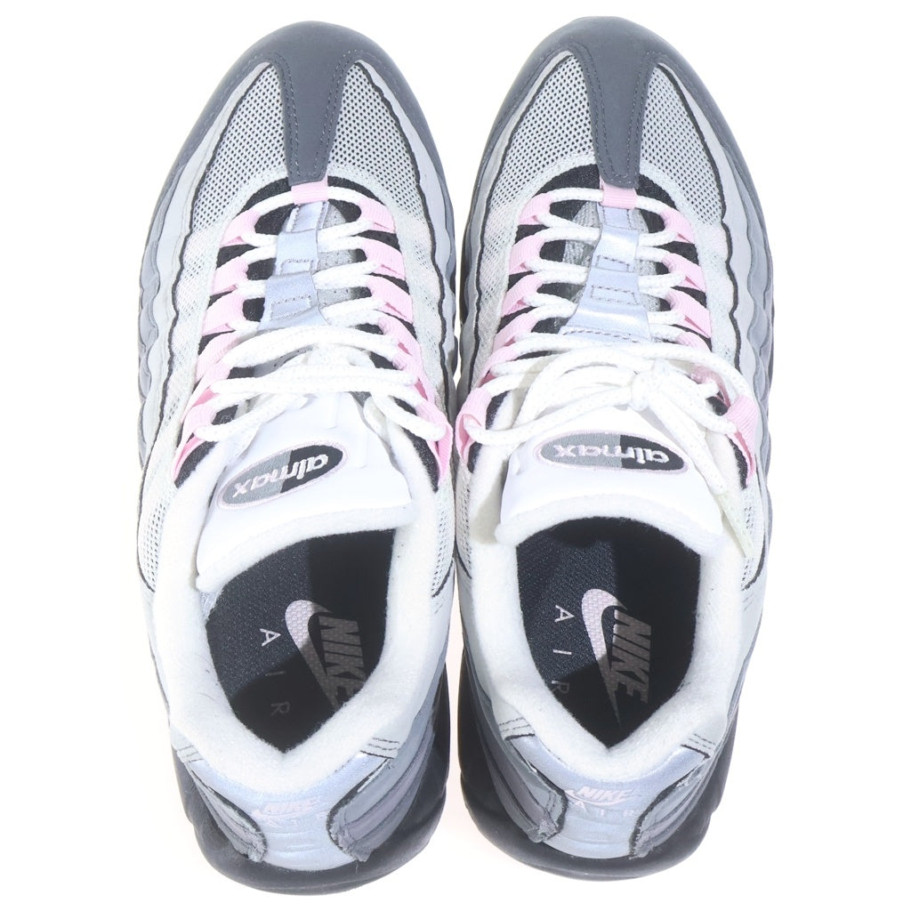 NIKE(ナイキ) AIR MAX 95 GUNSMOKE PINK FOAM CJ0588-001 エアマックス95 ガンスモーク ピンク フォーム ローカットスニーカー ホワイト/グレー/ピンク US7.5/25.5cm