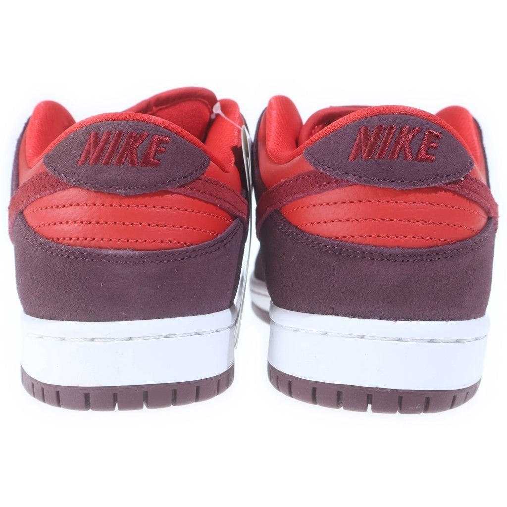 NIKE SB(ナイキエスビー) DUNK LOW CHERRY ダンク ローカットスニーカー レッド/ブラウン US8.5/26.5cm DM0807-600
