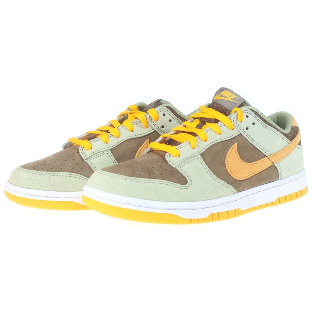 NIKE(ナイキ) DUNK LOW SE DUSTY OLIVE DH5360-300 ダンク ダスティオリーブ ローカットスニーカー カーキ/ブラウン US8.5/26.5cm
