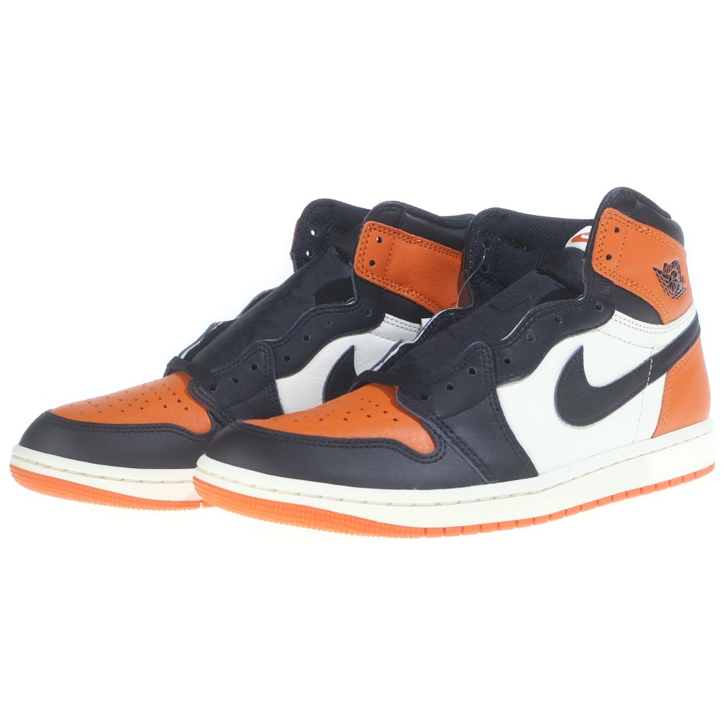 NIKE(ナイキ) AIR JORDAN 1 RETRO HIGH OG SHATTERED BACKBOARD 2025 DZ5485-008 エアジョーダン1 レトロ シャッタードバックボード ハイカットスニーカー オレンジ US8.5/26.5cm