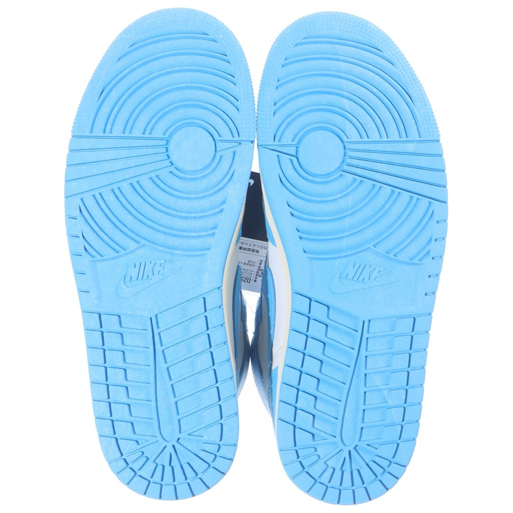 NIKE(ナイキ) AIR JORDAN 1 RETRO HIGH OG UNC REIMAGINED DZ5485-402 エアジョーダン1 レトロ リイマジンド ハイカットスニーカー ホワイト/ブルー US8.5/26.5cm