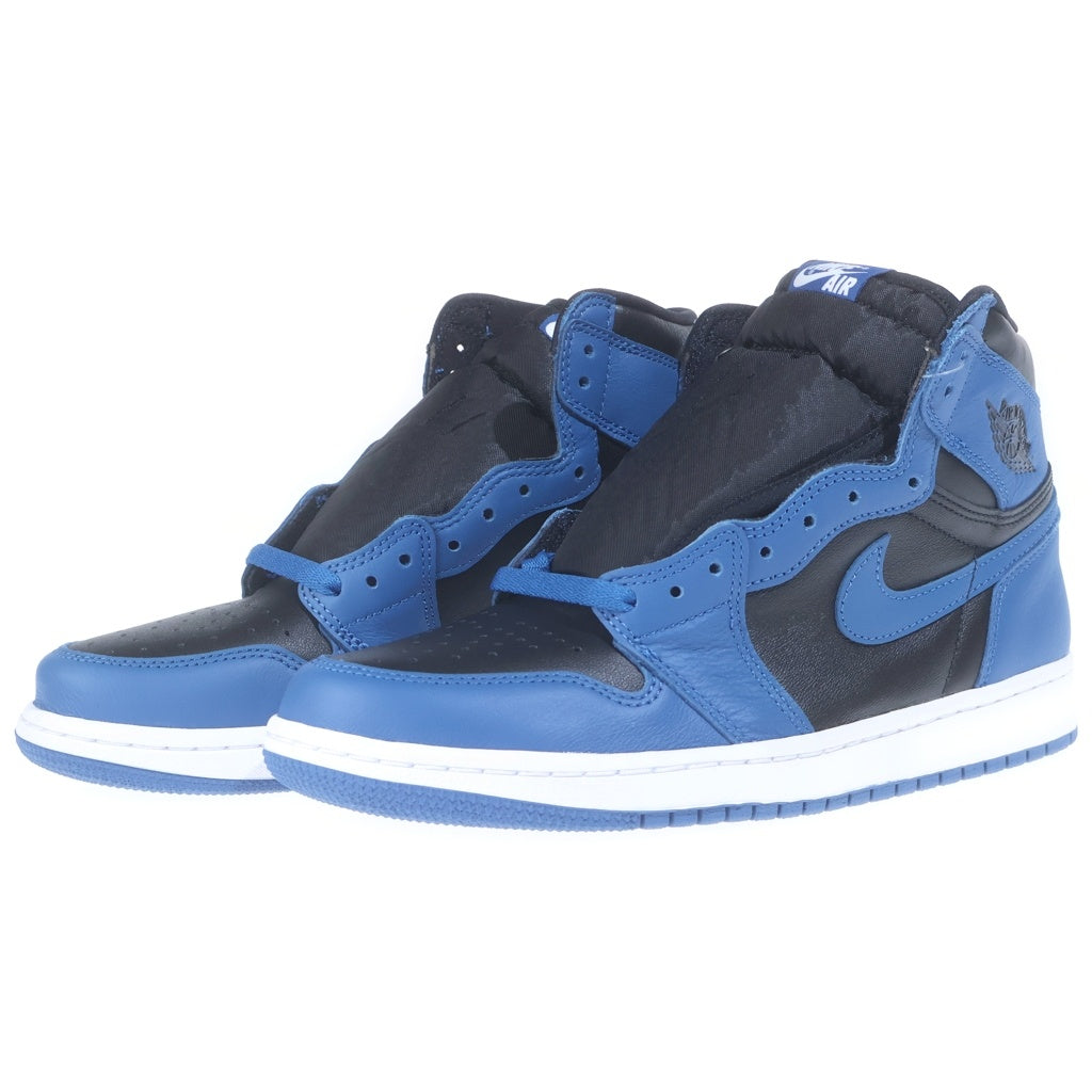 NIKE(ナイキ) AIR JORDAN 1 RETRO HIGH OG DARK MARINA BLUE 555088-404 エアジョーダン1 レトロ ダークマリーナブルー ハイカットスニーカーブラック/ブルー US8.5/26.5cm