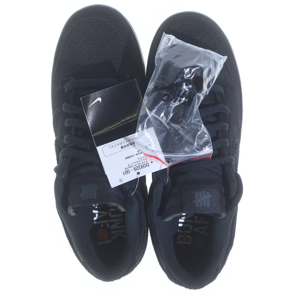 NIKE(ナイキ) ×UNDEFEATED DUNK LOW SP 5 ON IT アンディフィーテッド ダンク ローカットスニーカー ブラック US8.5/26.5cm DD9329-001