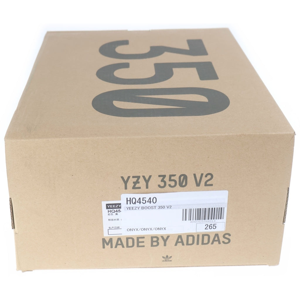 adidas(アディダス) YEEZY BOOST 350 V2 ONYX HQ4540 イージーブースト オニキス ローカットスニーカー ブラック US8.5/26.5cm