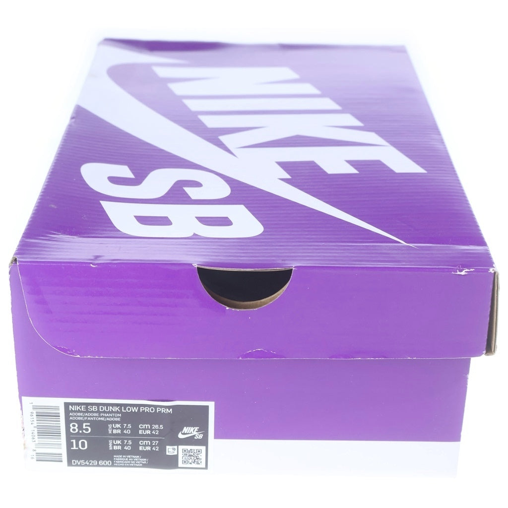 NIKE SB(ナイキエスビー) DUNK LOW ADOBE DV5429-600 ダンク アドビ ローカットスニーカー レッド US8.5/26.5cm