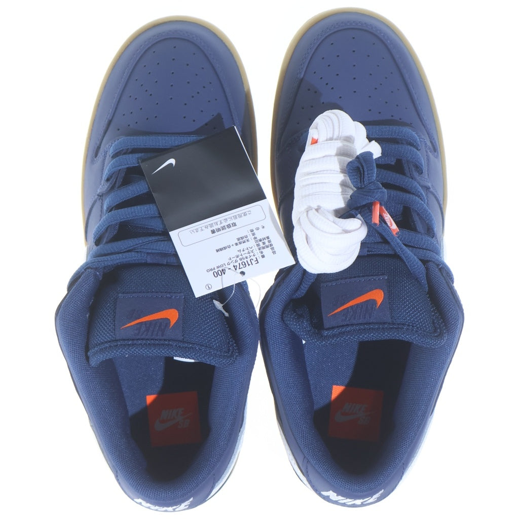 NIKE SB(ナイキエスビー) DUNK LOW PRO ISO ORANGE LABEL ダンク ローカットスニーカー ブルー US8.5/26.5cm FJ1674-400