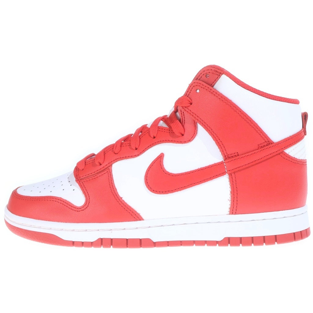 NIKE(ナイキ) DUNK HI RETRO Championship ダンク チャンピオンシップ ハイカットスニーカー ホワイト/レッド US8.5/26.5cm DD1399-106