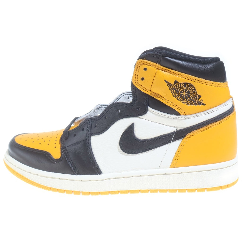 NIKE(ナイキ) AIR JORDAN RETRO HIGH OG TAXI 555088-711 エアジョーダン 1 レトロ タクシー ハイカットスニーカー イエロー/ブラック US8.5/26.5cm