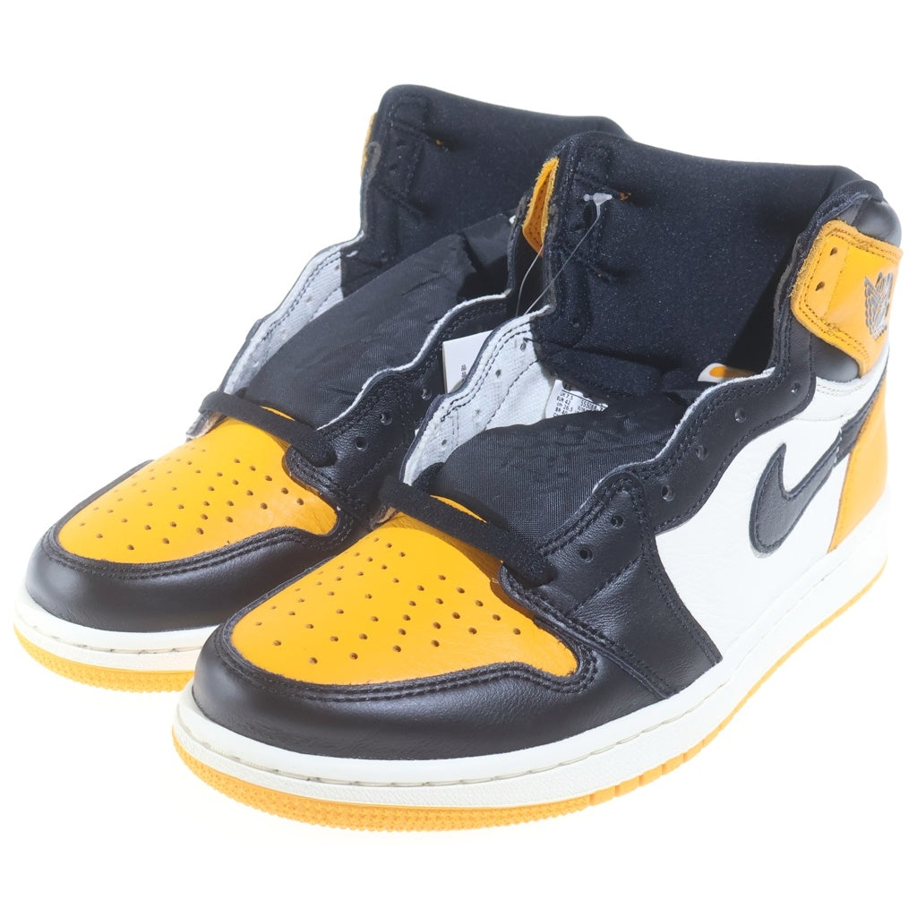 NIKE(ナイキ) AIR JORDAN RETRO HIGH OG TAXI 555088-711 エアジョーダン 1 レトロ タクシー ハイカットスニーカー イエロー/ブラック US8.5/26.5cm