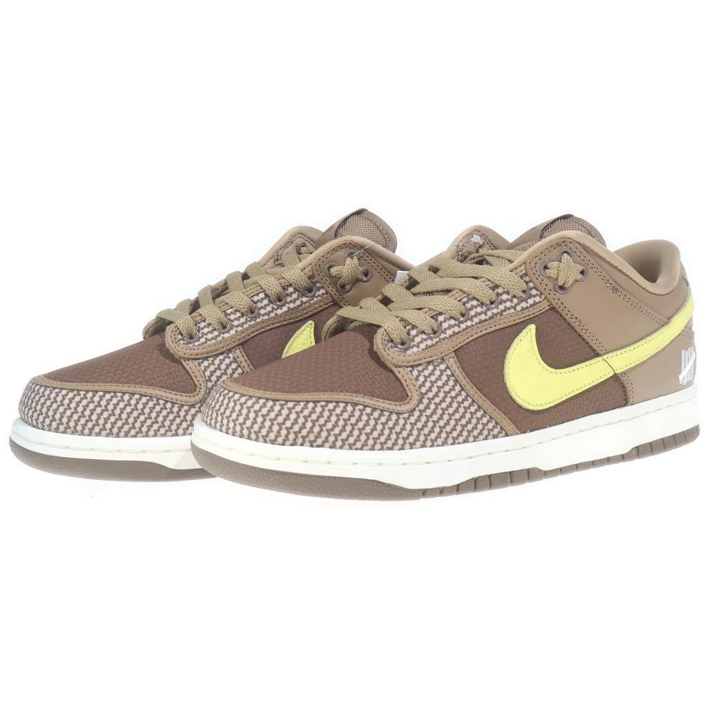 NIKE(ナイキ) ×UNDEFEATED DUNK LOW SP アンディフィーテッド ダンク ローカットスニーカー ブラウン US8.5/26.5cm DH3061-200