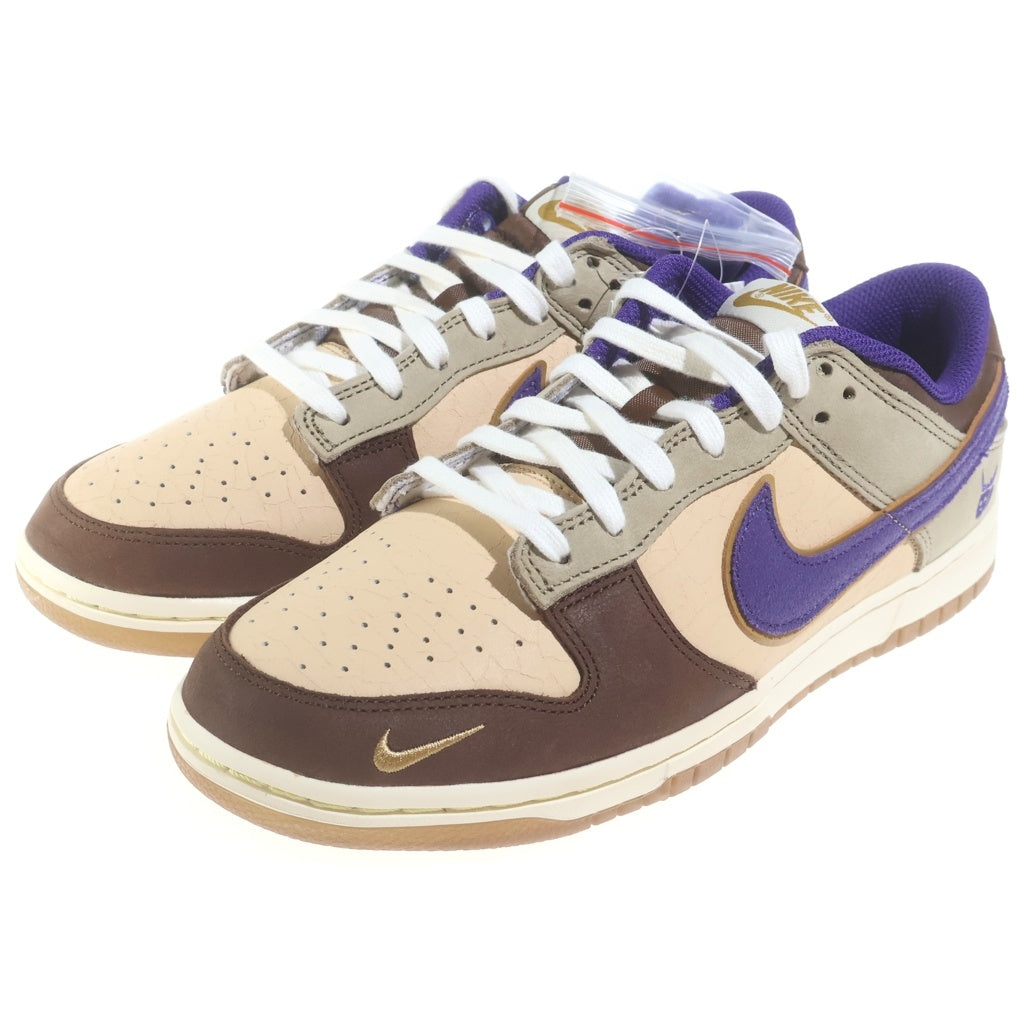 NIKE(ナイキ) DUNK LOW SETSUBUN DQ5009-268 ダンク 節分 ローカットスニーカー ベージュ/パープル US8.5/26.5cm