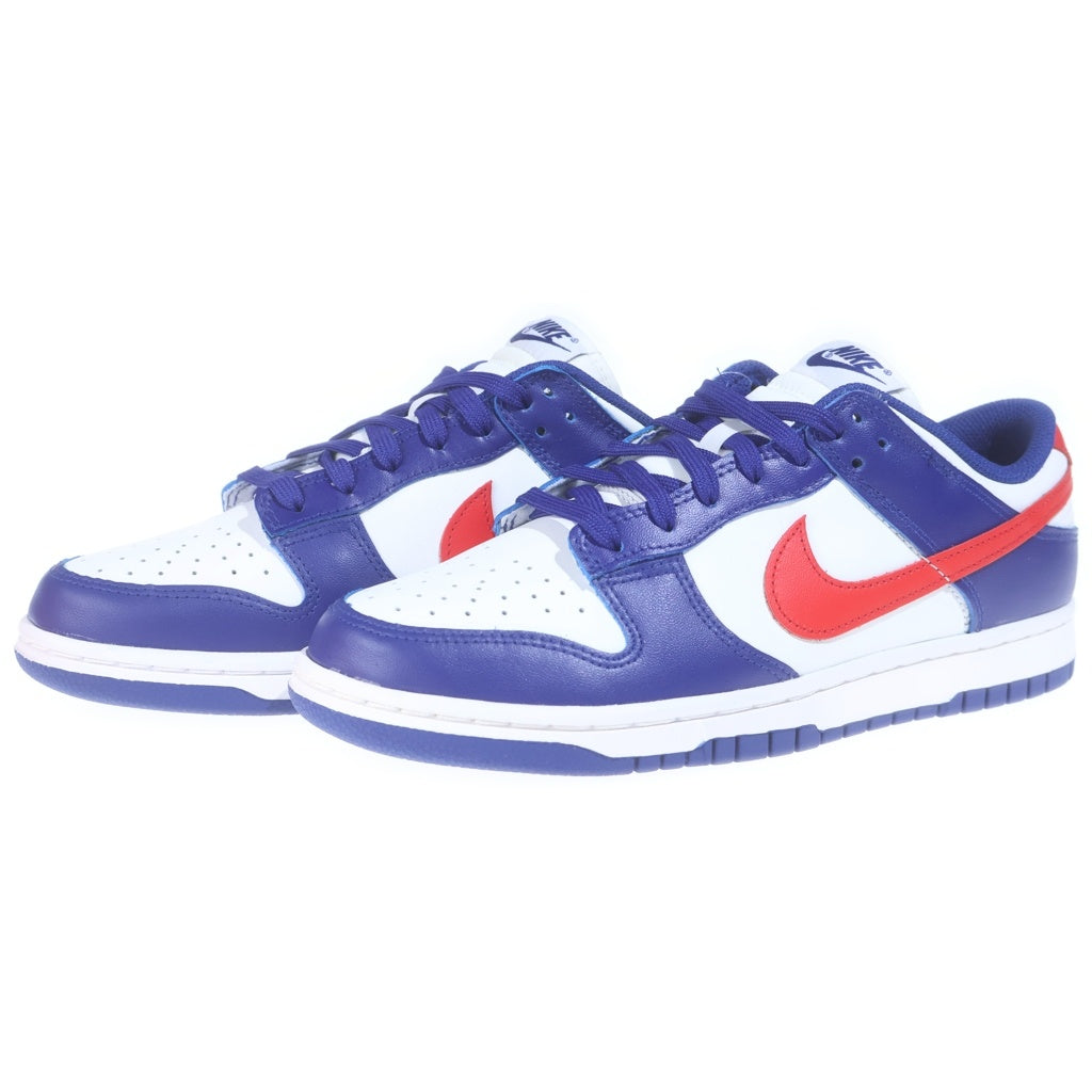 NIKE(ナイキ) WMNS DUNK LOW USA DD1503-119 ウィメンズ ダンク ローカットスニーカー ホワイト/ブルー/レッド US10/27cm