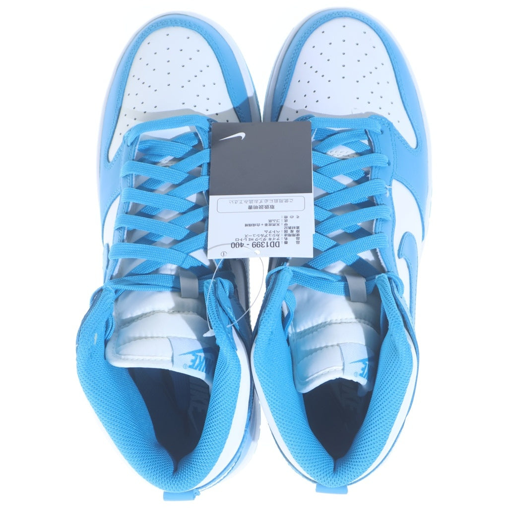 NIKE(ナイキ) DUNK HIGH CHAMPIONSHIP BLUE ダンク ハイカットスニーカー ブルー/ホワイト US8.5/26.5cm DD1399-400