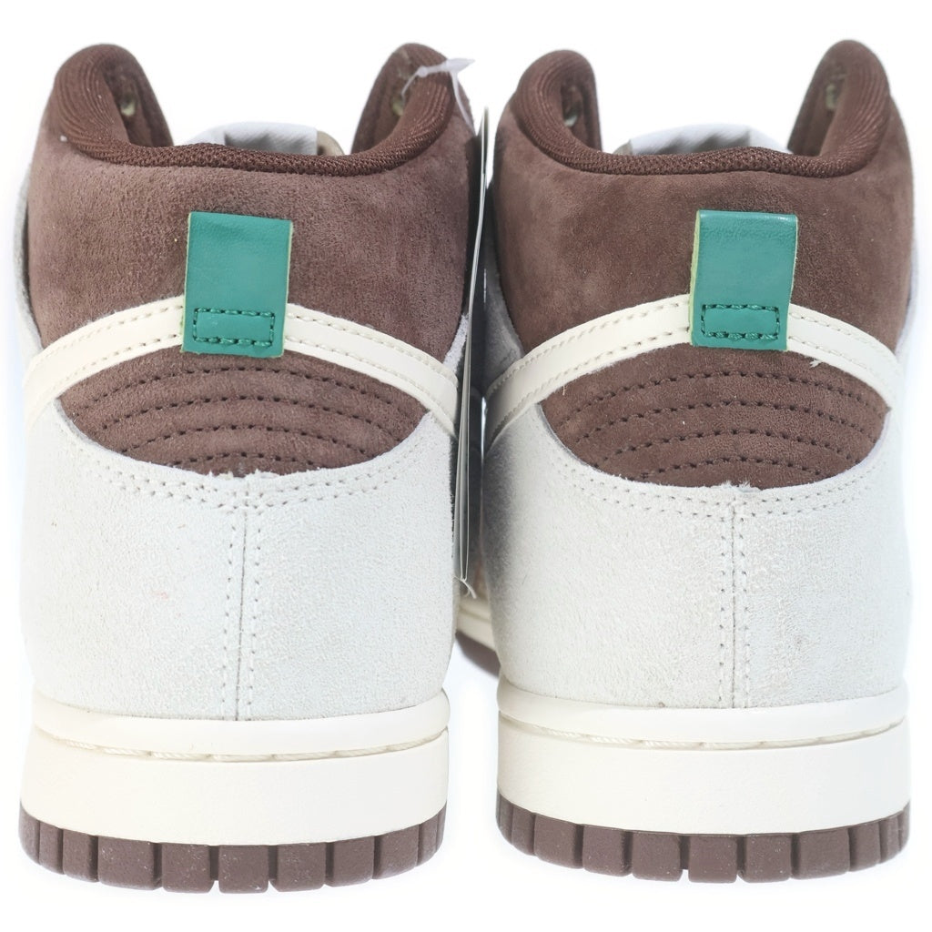 NIKE(ナイキ) DUNK HIGH PRM LIGHT CHOCOLATE DH5348-100 ダンク プレミアム ハイカットスニーカー ブラウン US8.5/26.5cm