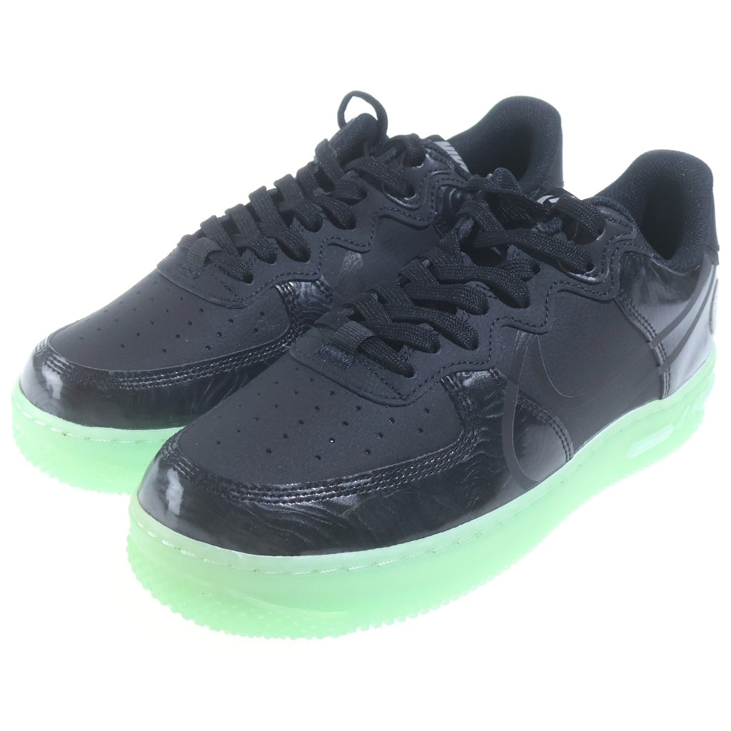 NIKE(ナイキ) AIR FORCE 1 REACT LV8 ALL-STAR CV2218-001 エアフォース1 リアクト ローカットスニーカー ブラック US8.5/26.5cm