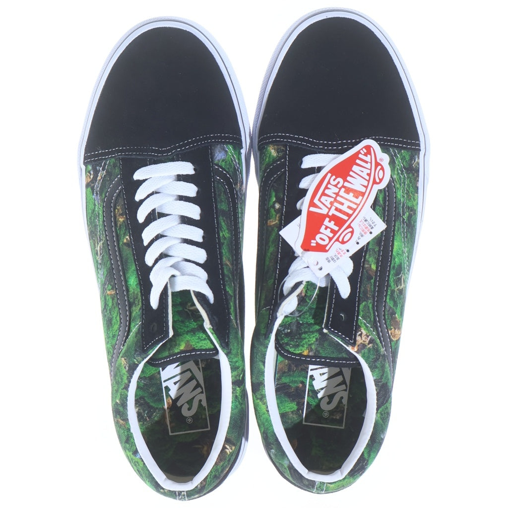 VANS(ヴァンズ) ×TRADMAN'S OLD SKOOL BONSAI CAMOUFLAGE トラッドマンズボンサイ オールドスクール カモフラージュ ローカットスニーカー ブラック/グリーン US9/27cm V36CF TRADMAN'S
