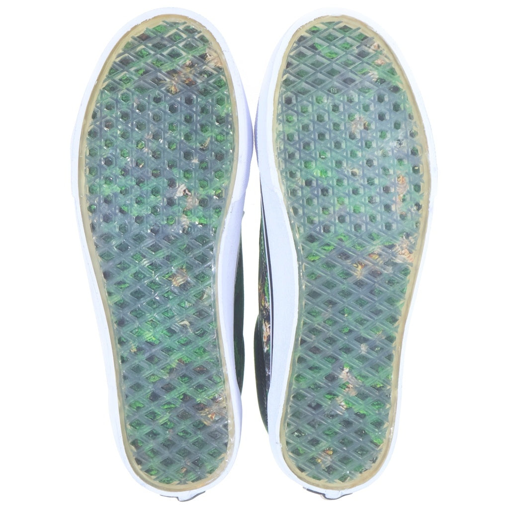 VANS(ヴァンズ) ×TRADMAN'S OLD SKOOL BONSAI CAMOUFLAGE トラッドマンズボンサイ オールドスクール カモフラージュ ローカットスニーカー ブラック/グリーン US9/27cm V36CF TRADMAN'S